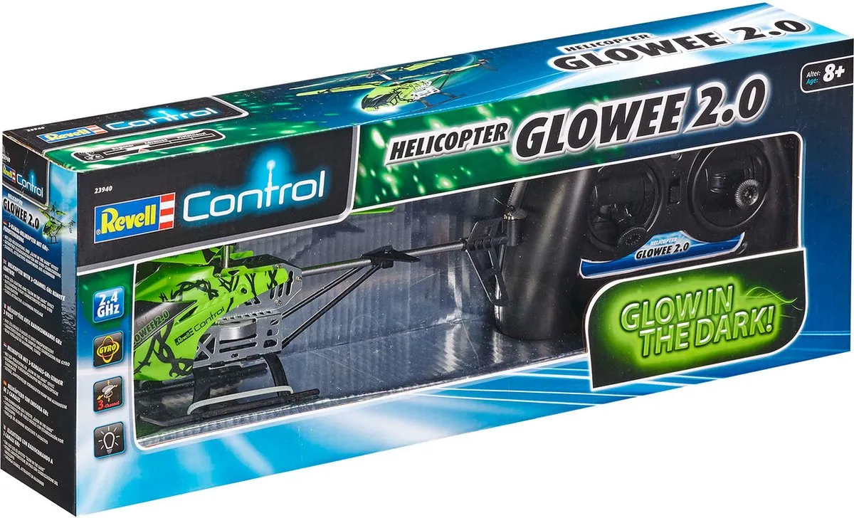 Revell Glowee 2.0 RC Helikopter REV23940 - Multi - afbeelding 6 van 6