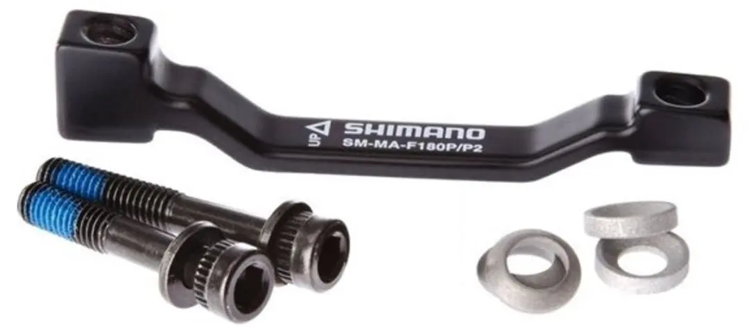 Shimano XTR SM-MA90-F180P/P Remschijfadapter - 180mm - Zwart - afbeelding 3 van 4