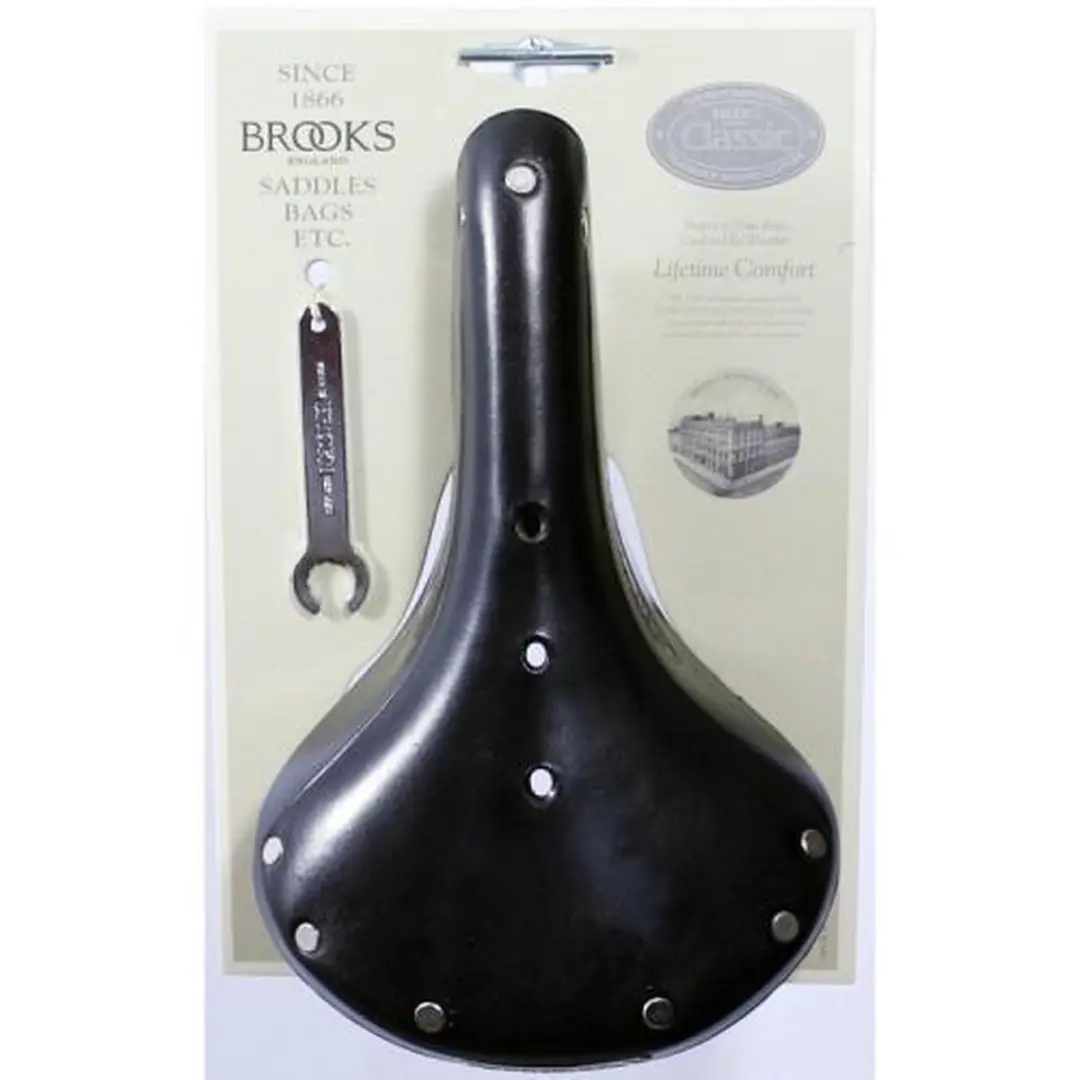 Brooks B396 Flyer Heren Zadel - Zwart - afbeelding 4 van 6