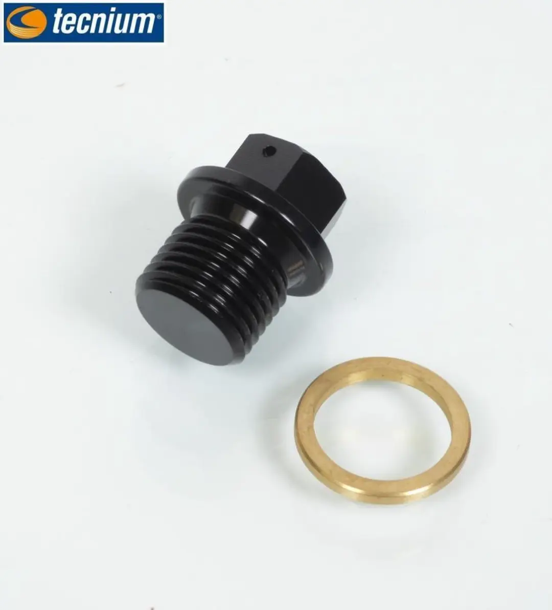 aftapplug m16 x 1,5 zonder magneet tecnium nieuw voor motor scooter cross enduro