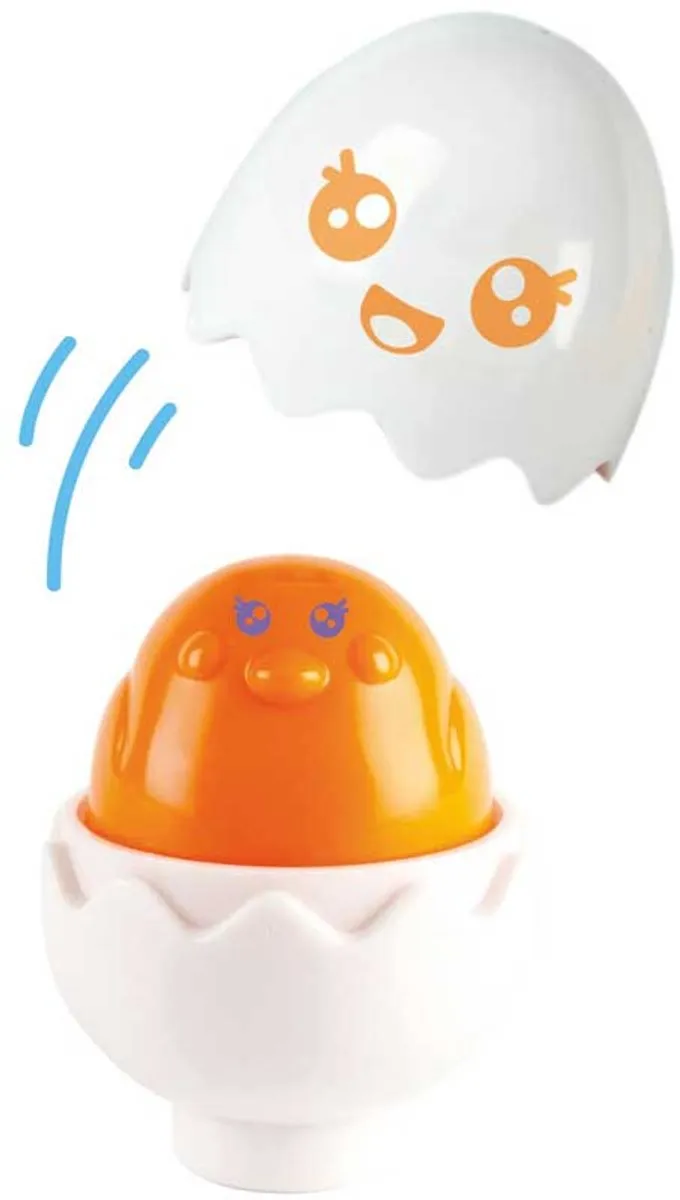 Tomy Hide & Squeak Verrassingseieren - Geel