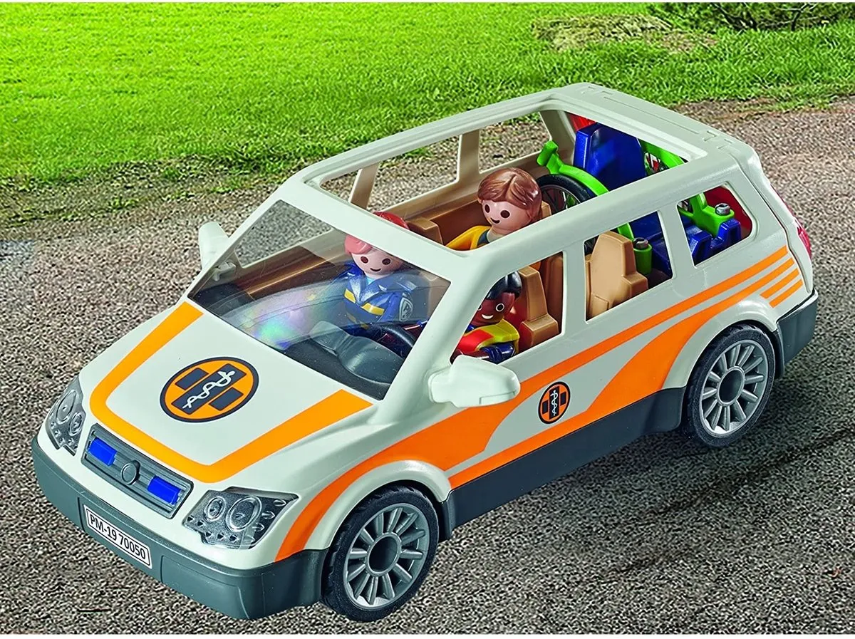 Playmobil City Life Noodartsauto 71037 - Meerkleurig - afbeelding 6 van 6