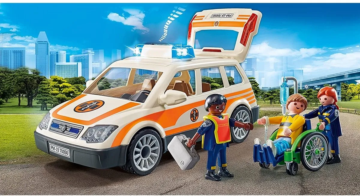 Playmobil City Life Noodartsauto 71037 - Meerkleurig