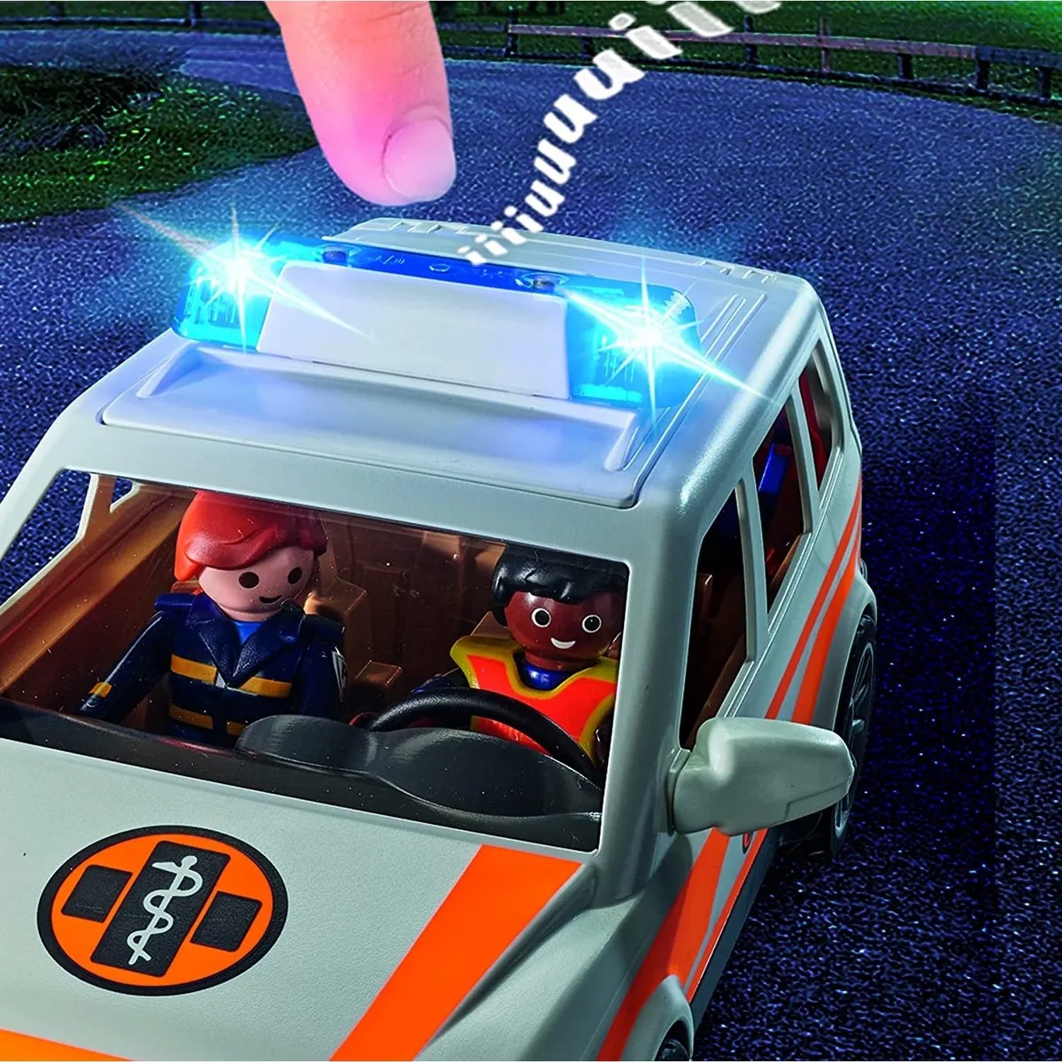 Playmobil City Life Noodartsauto 71037 - Meerkleurig