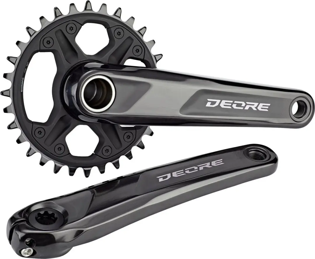 Shimano Deore M6100 Crankstel 32T - 175mm - Zwart - afbeelding 3 van 6