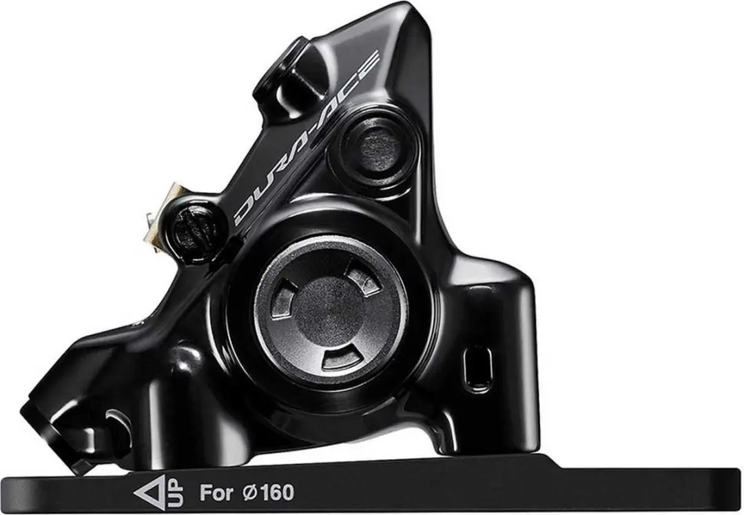 Shimano Dura-ace Br-r9270 Voorste Schijfremklauw Zwart