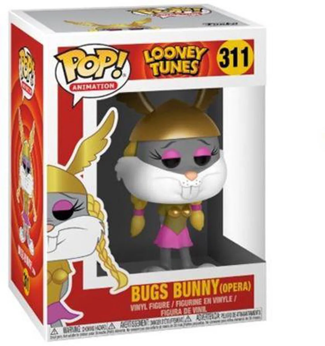 Funko Pop! Looney Tunes Bugs Bunny Opera #311 - Multi - afbeelding 2 van 4