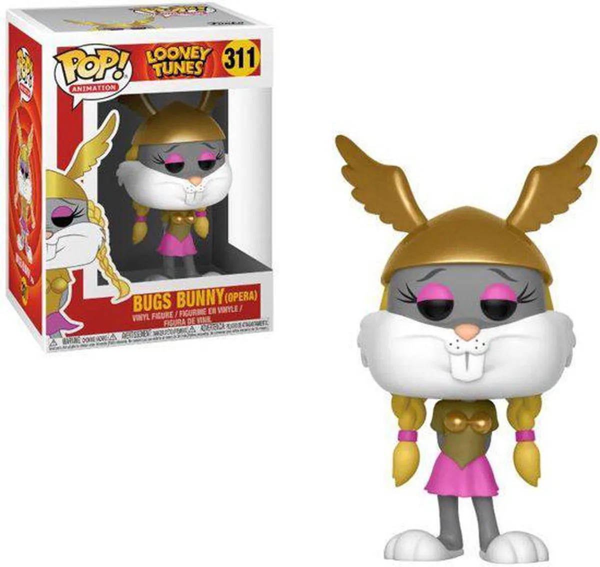 Funko Pop! Looney Tunes Bugs Bunny Opera #311 - Multi - afbeelding 3 van 4