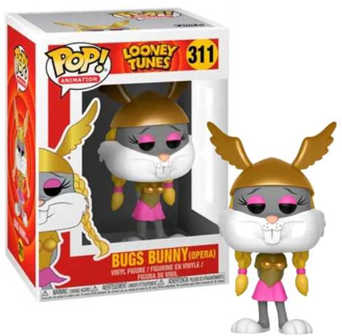 Funko Pop! Looney Tunes Bugs Bunny Opera #311 - Multi - afbeelding 4 van 4