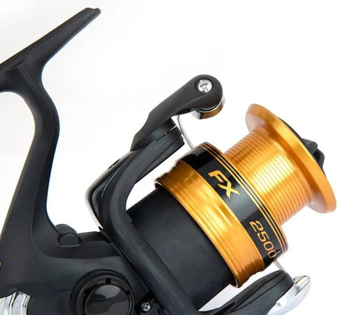 Shimano FX 2500FC Spinmolen - 3 Lagermodel - Zwart - afbeelding 6 van 6