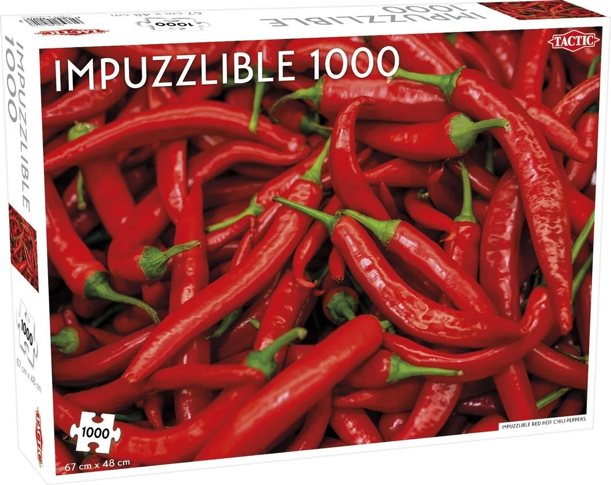 Tactic Impuzzlible Red Hot Chili Peppers Puzzel 1000 Stuks