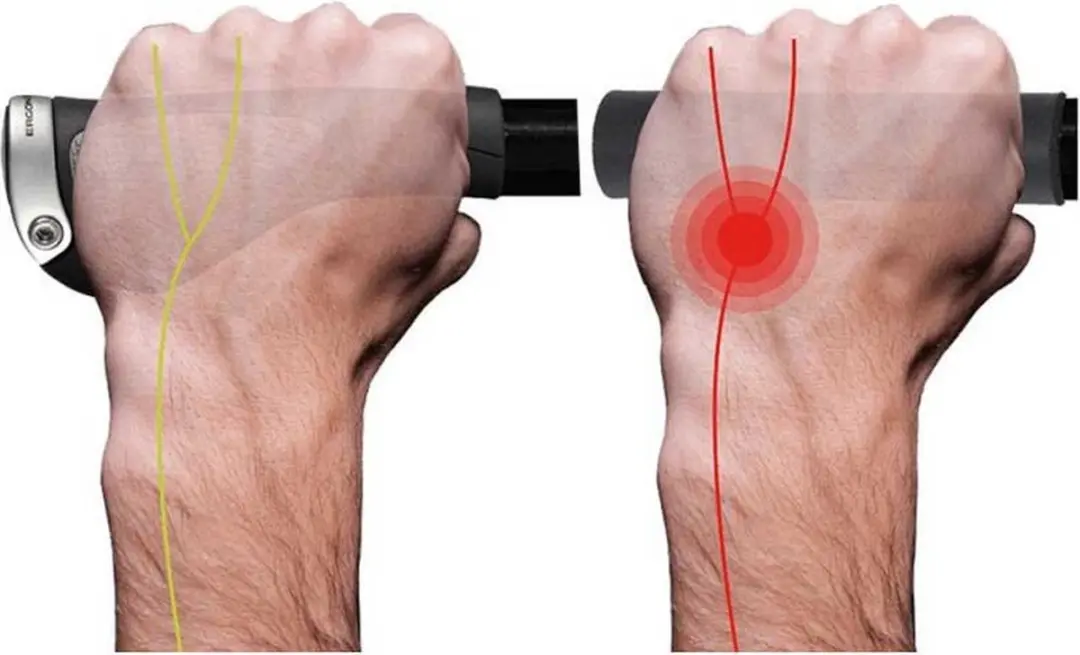 Ergon GP5-L Nexus Handvatten - Zwart - afbeelding 5 van 6