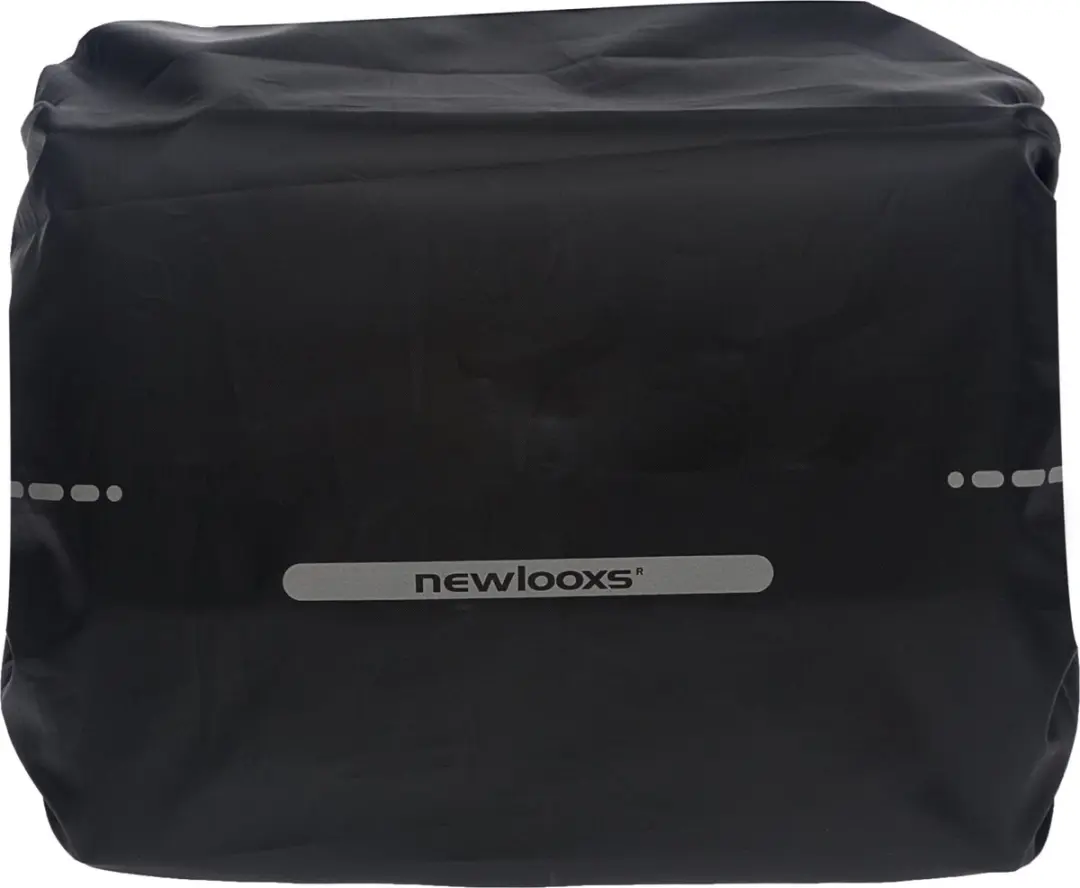New Looxs Regenhoes Fietstas Enkel - Zwart - afbeelding 2 van 2