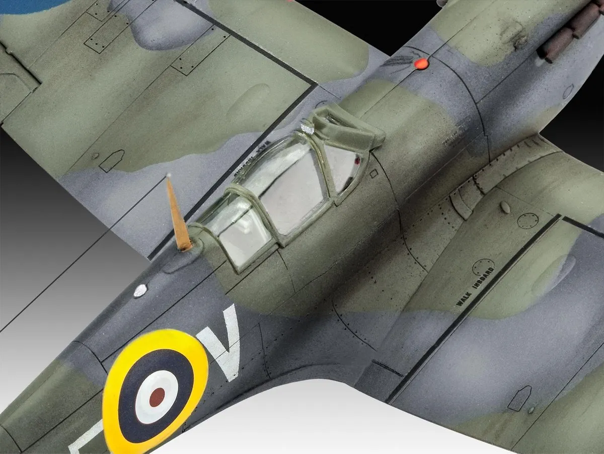 Revell 63953 Spitfire Mk IIa Modelbouwpakket 1:72 - Militaire voertuigen - 38 Onderdelen