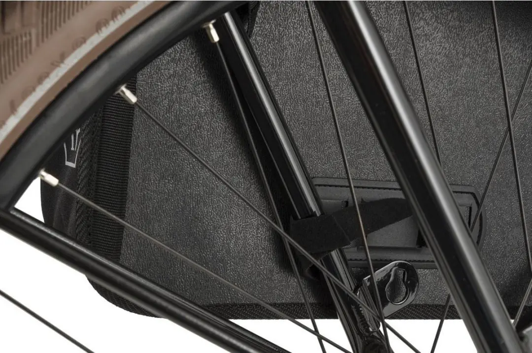FastRider Nara Dubbele Fietstas - 33L - Zwart - afbeelding 4 van 6