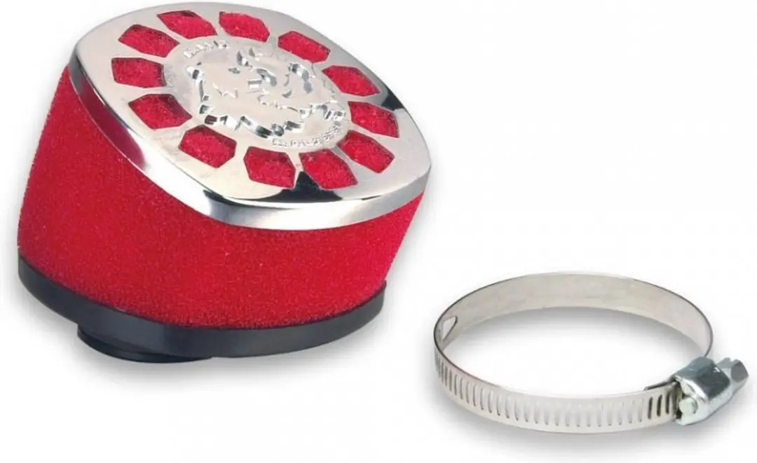 malossi luchtfilter voor motor dellorto phbl 0411461 / Ø38mm rood nieuw