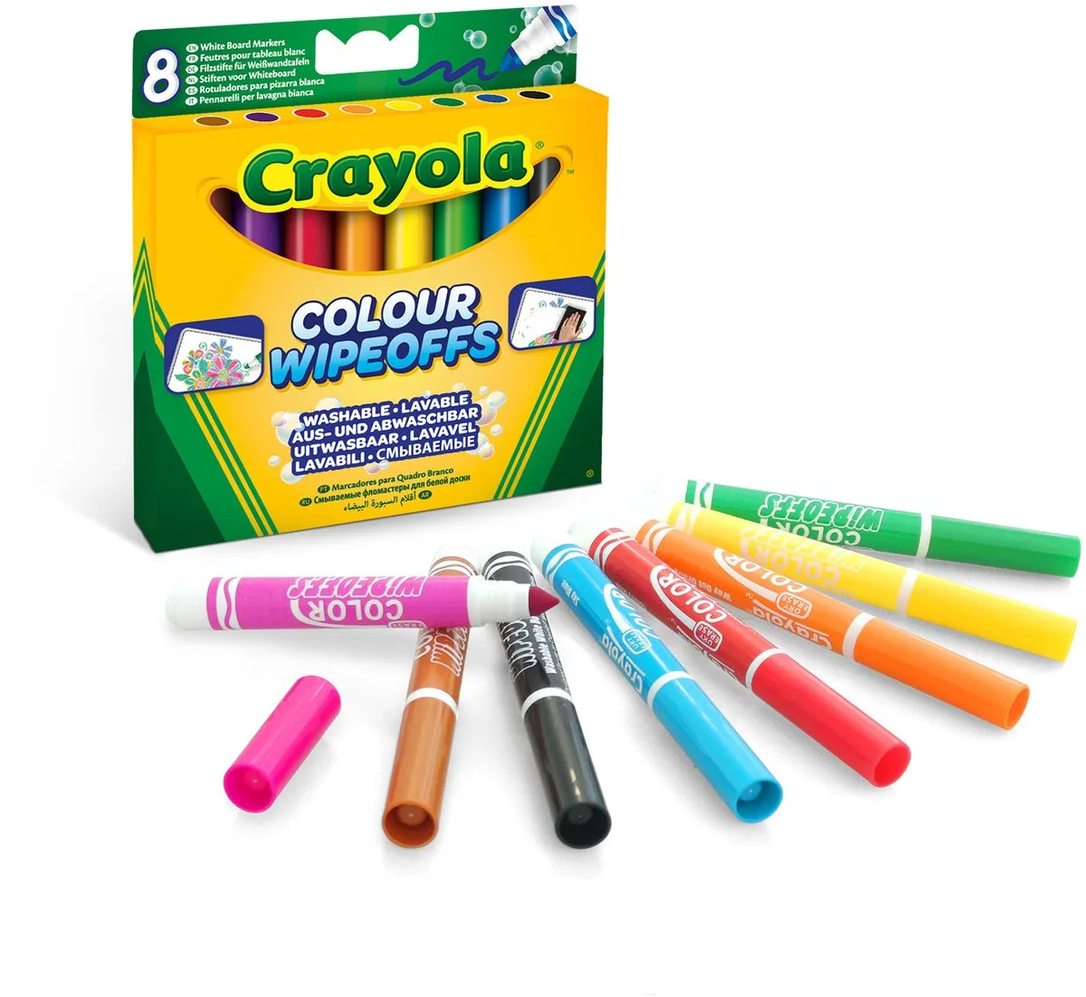 Crayola Colour Wipe Offs Viltstiften