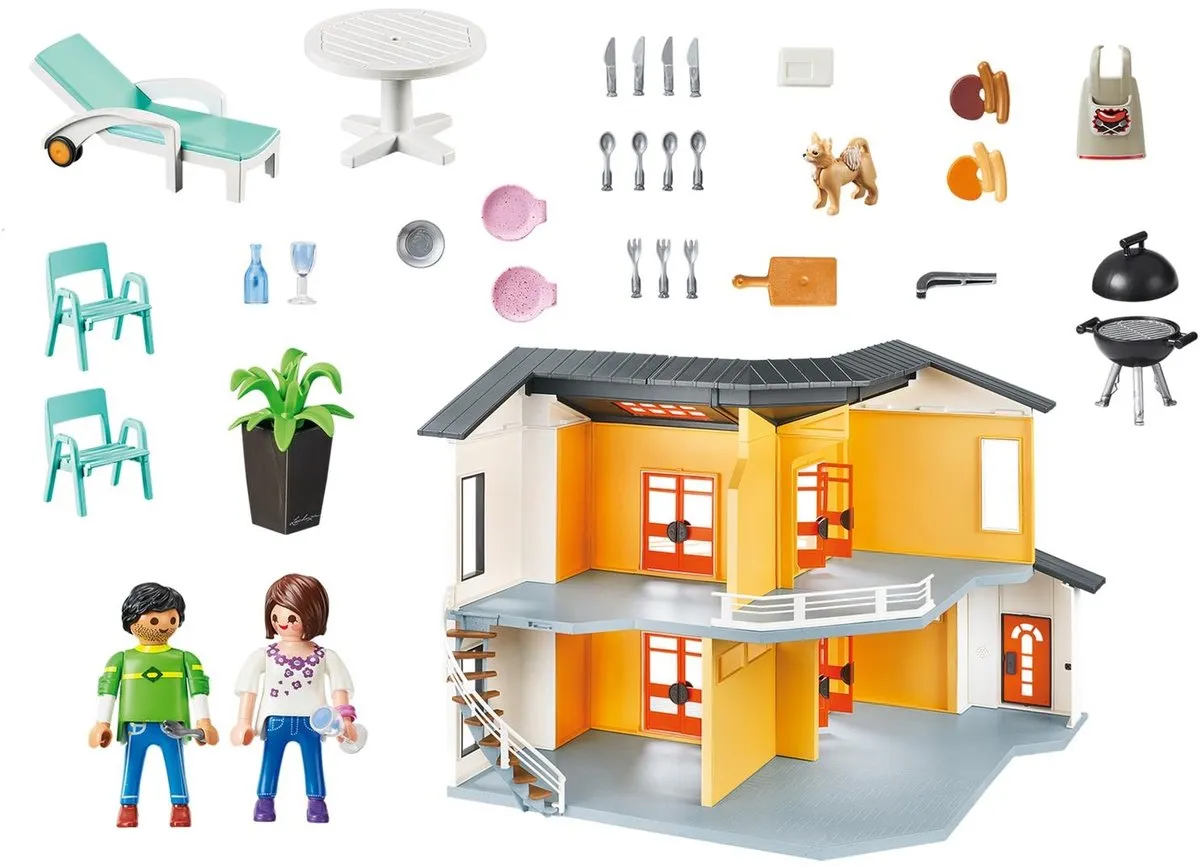 Playmobil City Life Modern Woonhuis 9266 - Multicolor