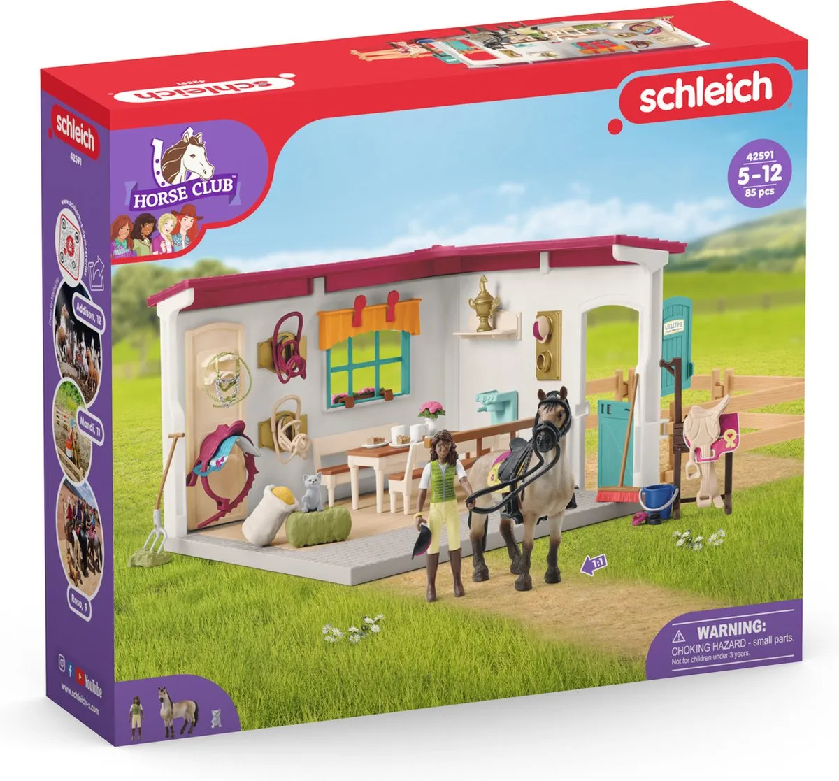 Schleich Horse Club Zadelkamer 42591