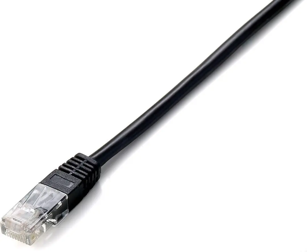 Equip Patchkabel Cat5e U/UTP 2xRJ45 polybag 3,00 m zwart