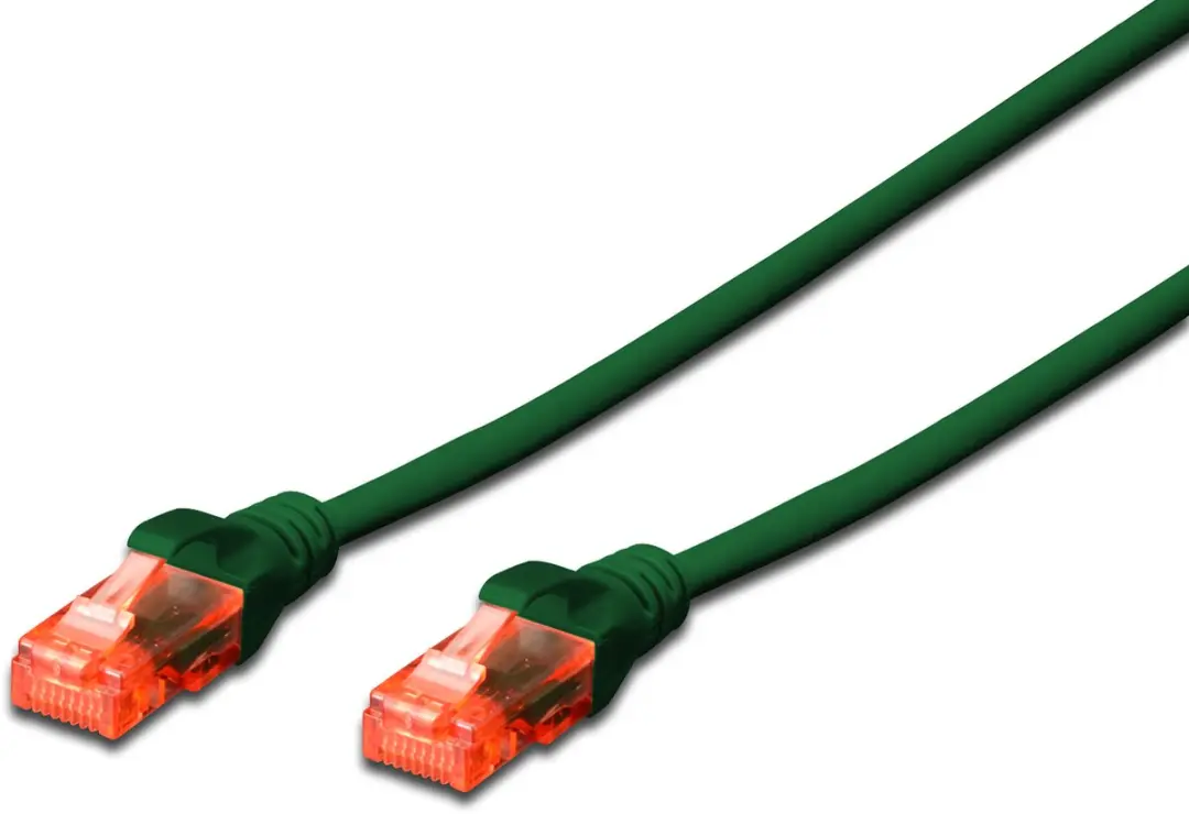 Digitus CAT6 UTP Kabel 0.25m Groen