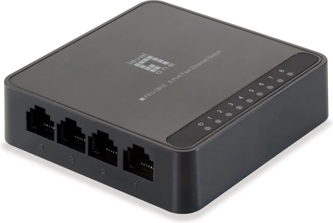 LevelOne FEU-0812 8-Port Fast Ethernet Switch