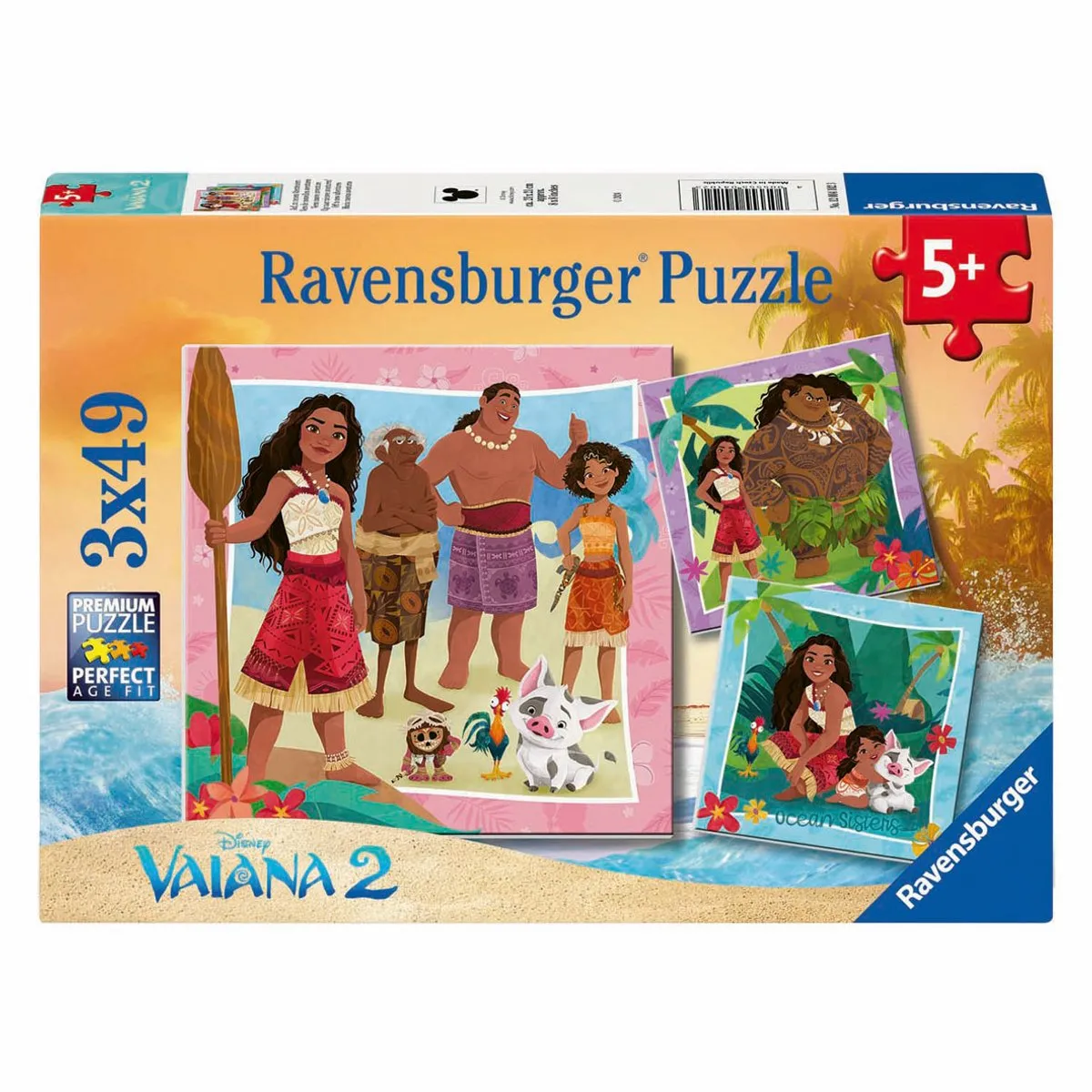 Ravensburger Vaiana 2 Legpuzzel 147 Stuks - Multicolor