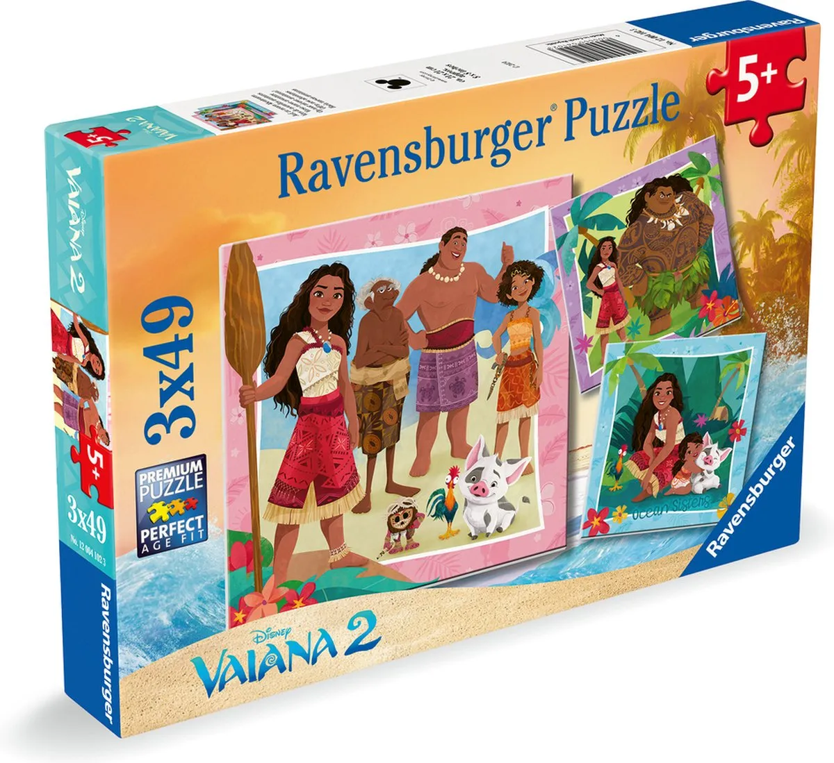 Ravensburger Vaiana 2 Legpuzzel 147 Stuks - Multicolor