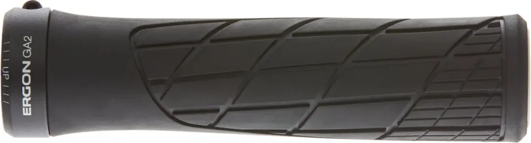 Ergon GA2 Handvatten - 136/136mm - Zwart - afbeelding 2 van 6