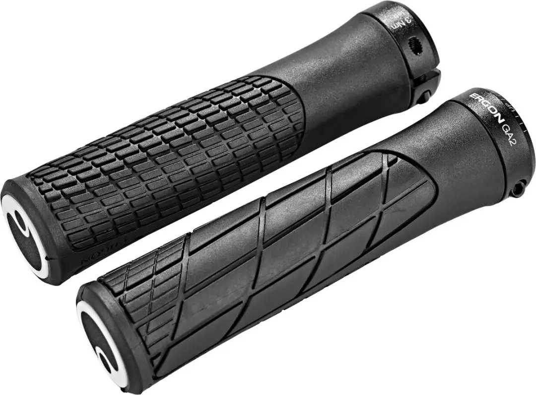 Ergon GA2 Handvatten - 136/136mm - Zwart - afbeelding 5 van 6
