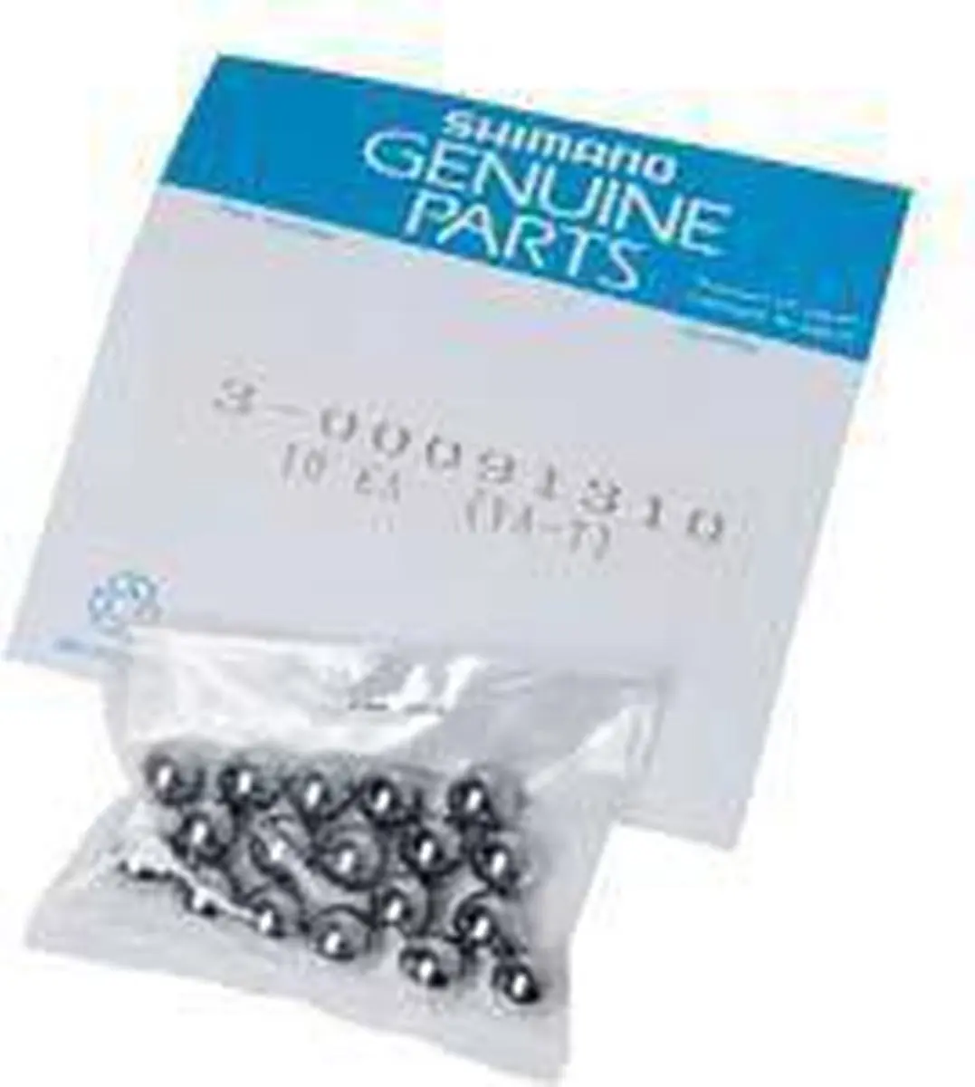 Shimano Kogellagers 3/16" (4,76mm) - 20 Stuks - Zwart - afbeelding 2 van 2