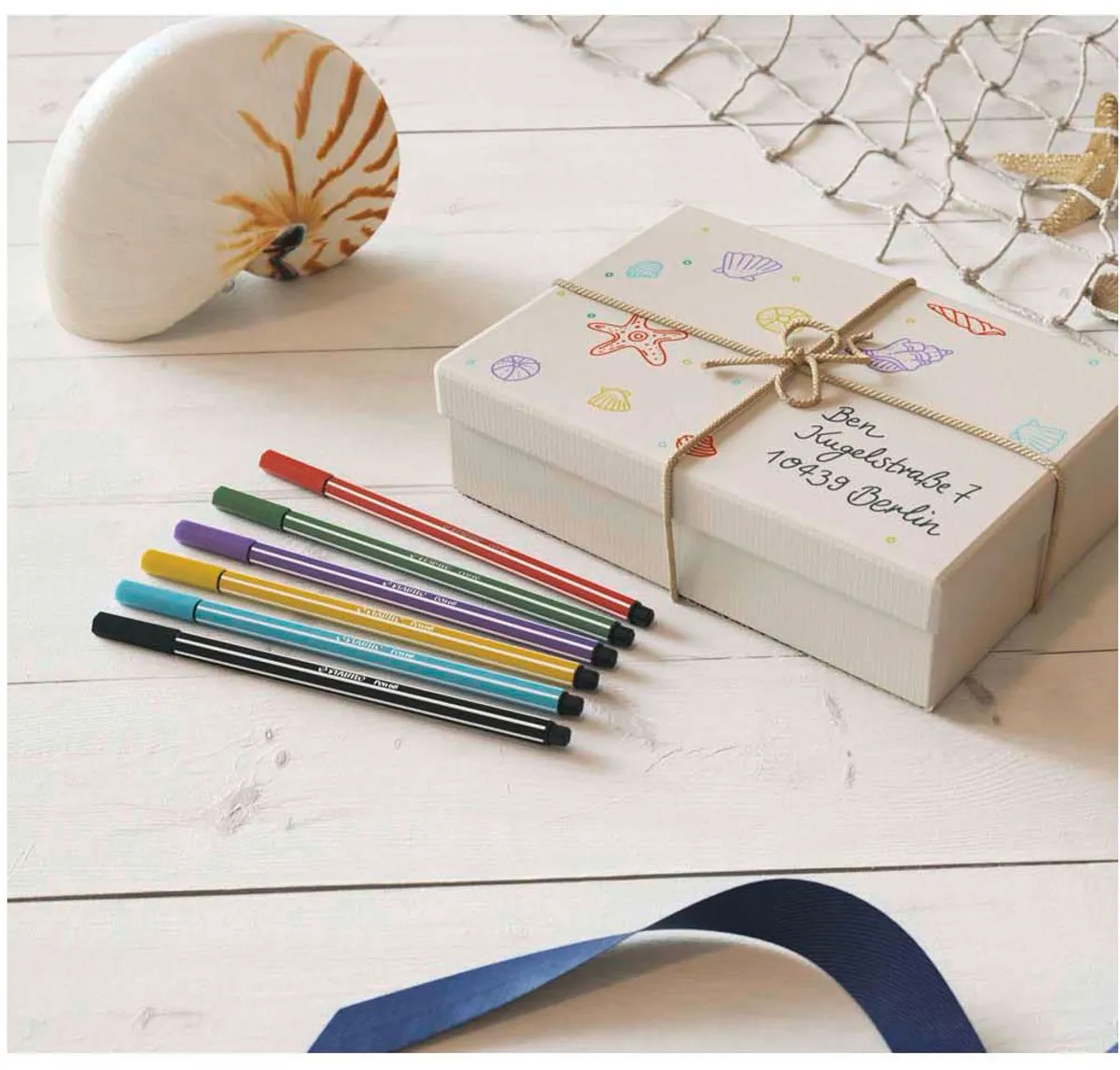 STABILO Pen 68 Premium Viltstift - Zwart
