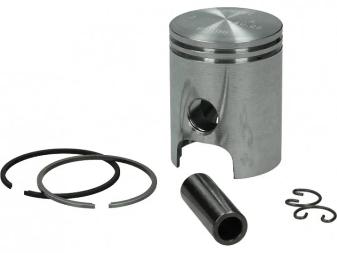 Piston moteur Polini pour Moto Aprilia 50 RS 1995 à 2005 Ø40.25mm cote A / 204