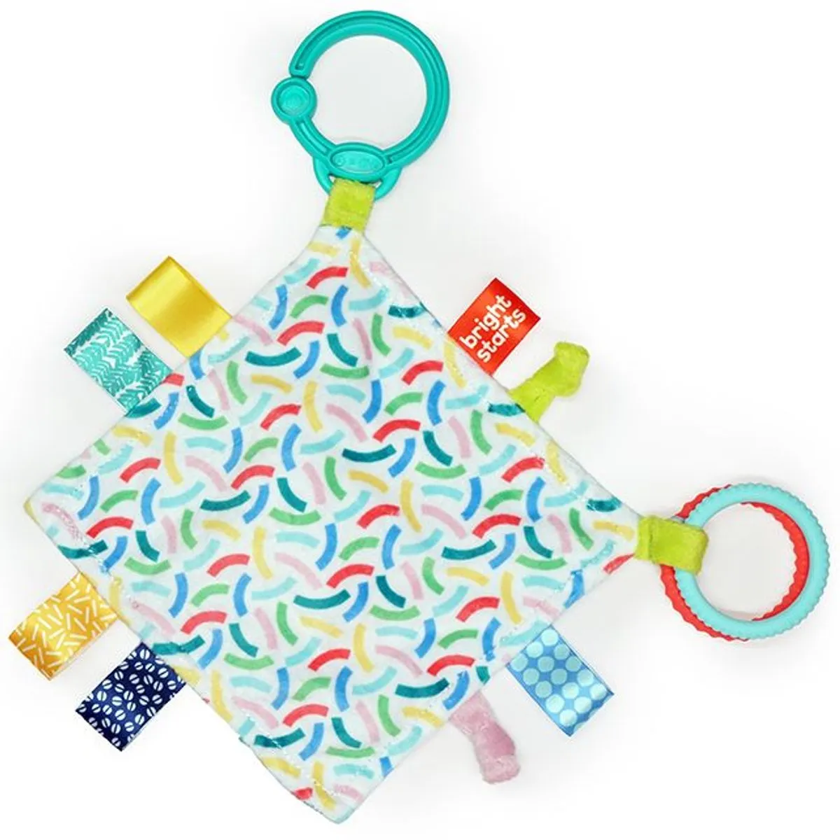 Bright Starts Fuzzy Feelies Knuffeldoek - Multicolor