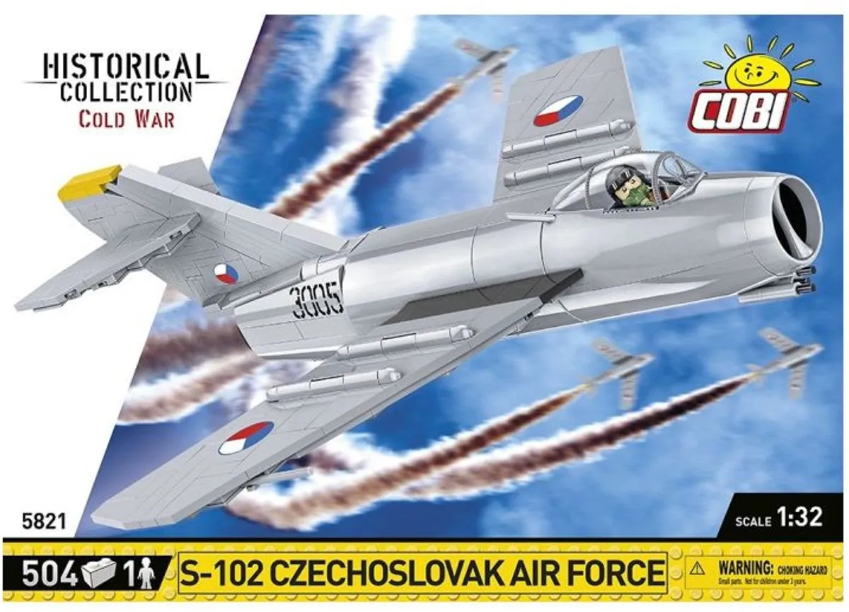 Cobi 5821 S-102 Tsjechoslowaakse Luchtmacht - 504 Stuks - 1:32