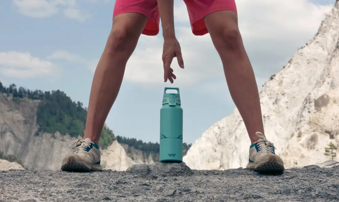 Sigg WMB Pathfinder 1.0L Drinkfles - 1L - Blauw - afbeelding 6 van 6