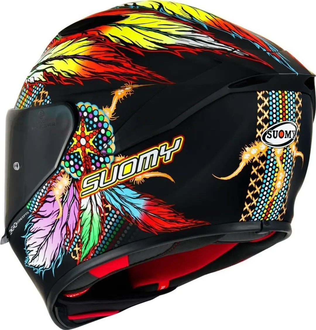 Suomy Track-1 Chieftain Integraalhelm - L - Multicolor