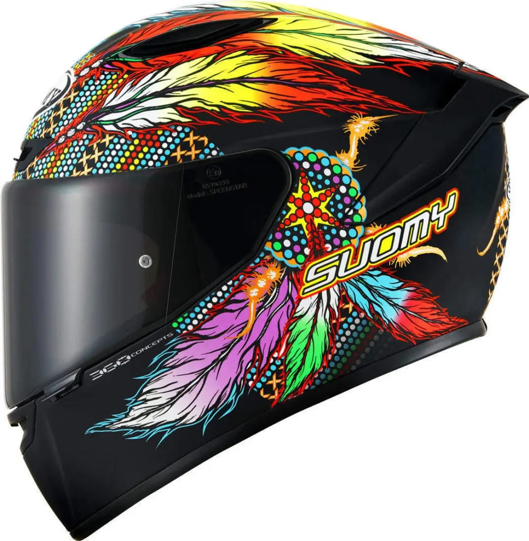 Suomy Track-1 Chieftain Integraalhelm - L - Multicolor