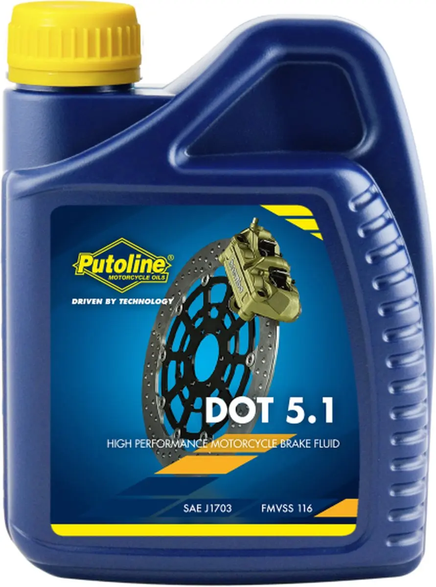 Putoline DOT 5.1 Remvloeistof 500ml - afbeelding 2 van 2
