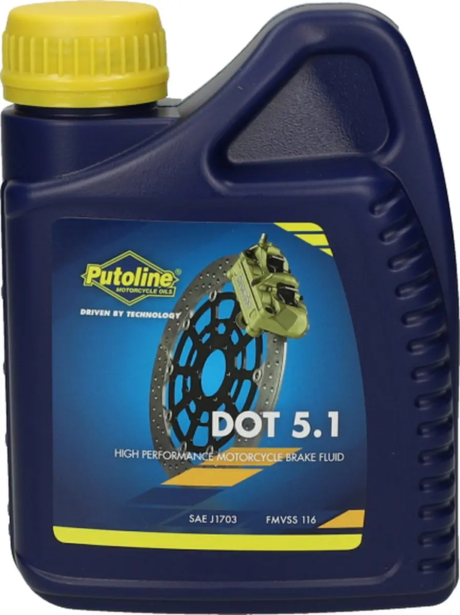 Putoline DOT 5.1 Remvloeistof 500ml