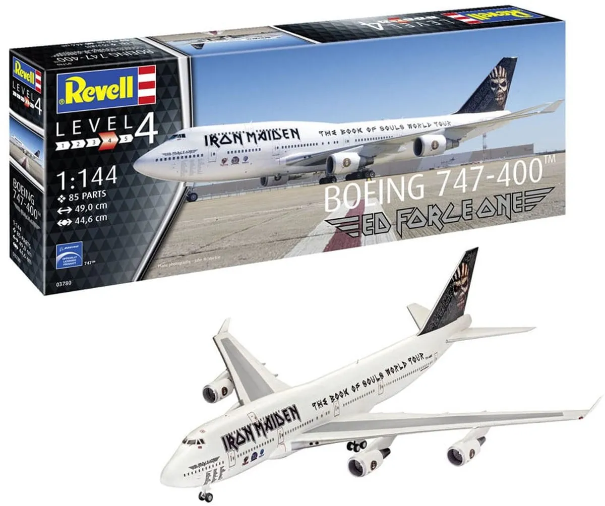 Revell Boeing 747-400 Ed Force One 1:144 Modelbouwpakket - Multi