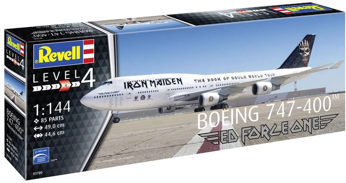 Revell Boeing 747-400 Ed Force One 1:144 Modelbouwpakket - Multi