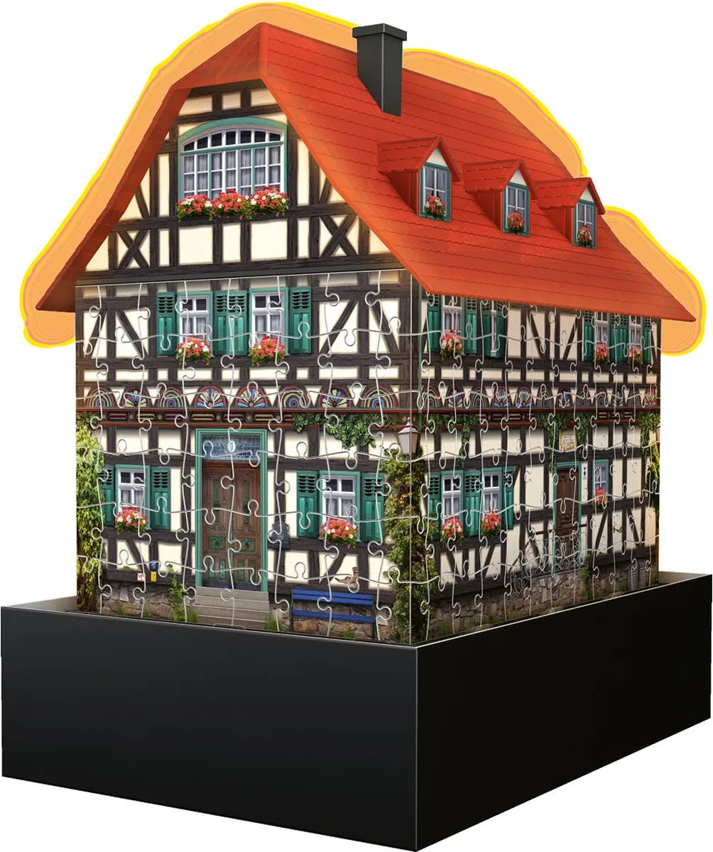 Ravensburger Fachwerkhaus Night Edition 3D Puzzel - 216 Stuks