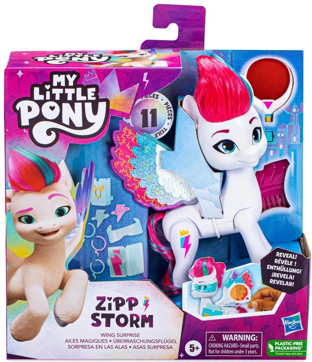 My Little Pony Magische Vleugels Zipp Storm Speelfiguur F6446