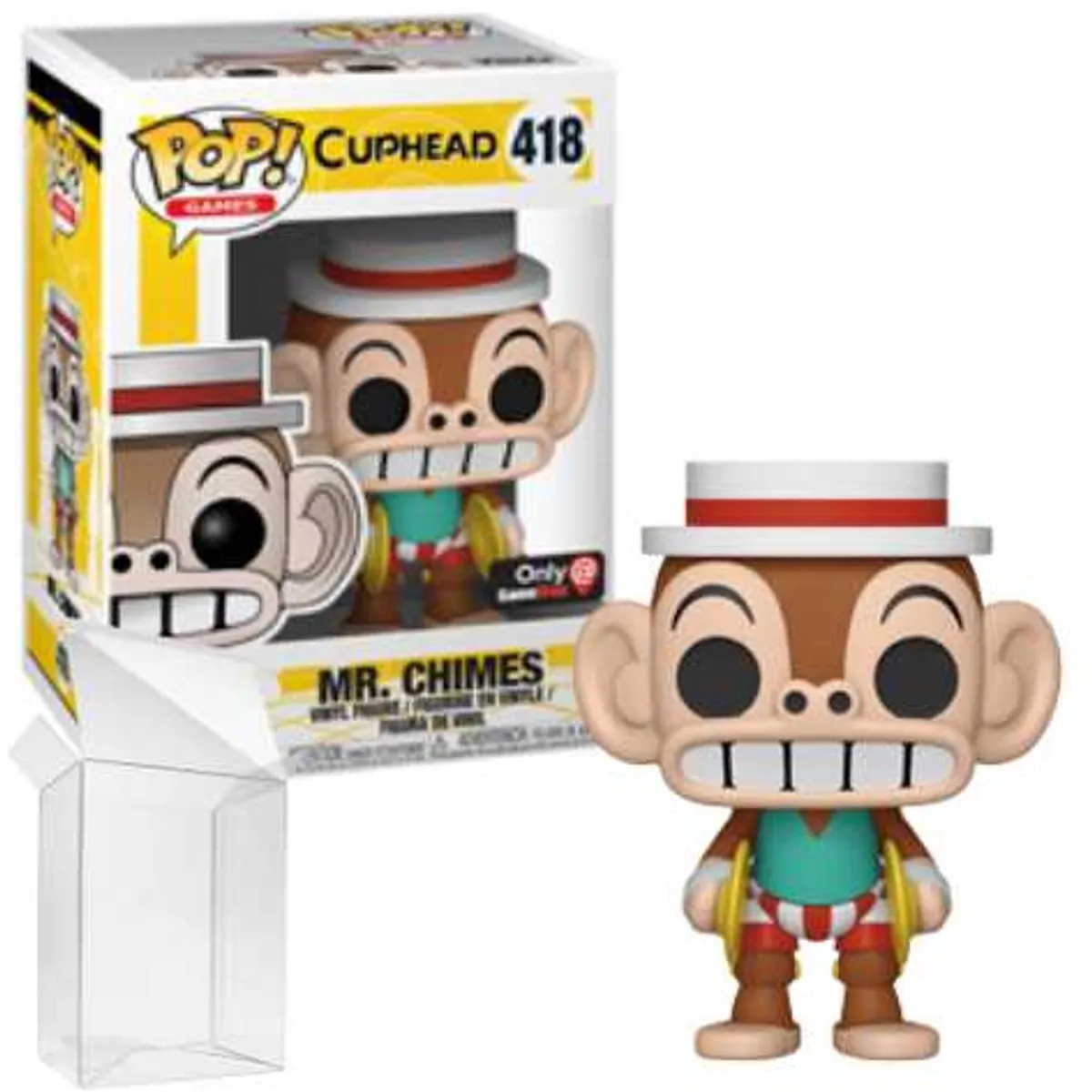 Funko Pop! Vinyl Cuphead Mr. Chimes 35005 - Multicolor - afbeelding 2 van 2