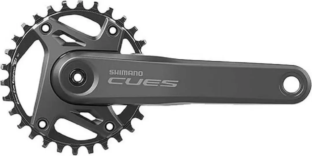 Shimano Cues Fc-u6000 Crankstel Met Kettingkast Zilver 170 mm / 42t