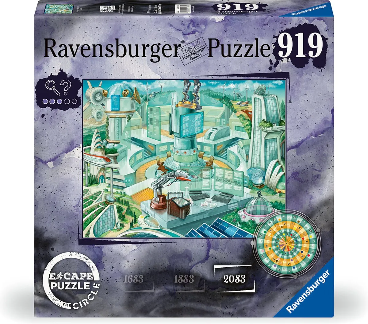 Ravensburger Escape the Circle Anno 2083 Legpuzzel 919 Stuks