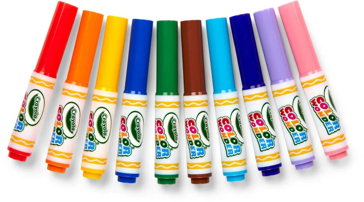 Crayola Color Wonder Mini Viltstiften 10 Stuks
