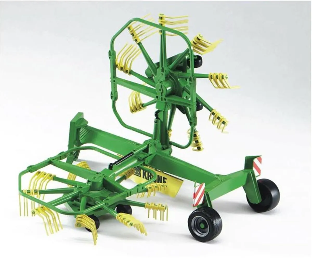 Bruder Krone Hark Speelgoedvoertuig 02216 - Groen