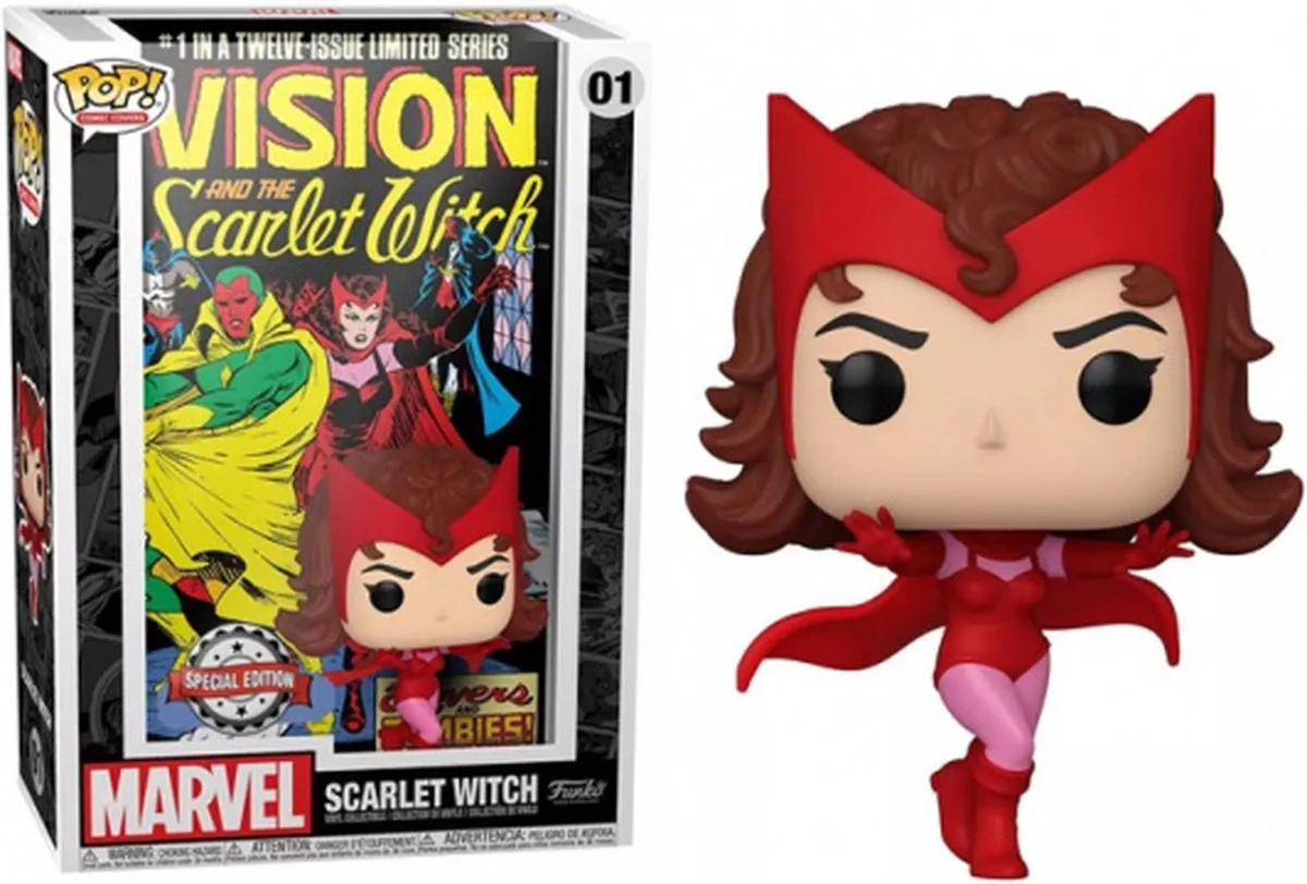 Funko Pop! Marvel Scarlet Witch Exclusive #01 - WandaVision - Multi - afbeelding 3 van 4